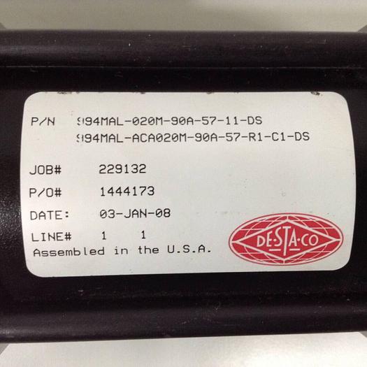 Used DESTACO Pneumatic Hold Clamp 994MAL-020M-90A-57-11-DS #90089