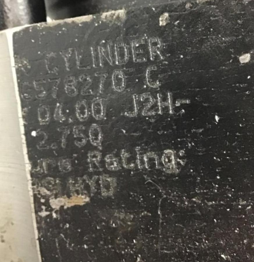 Used PARKER Cylinder 04.00 J2HCT14A 2.50 USED