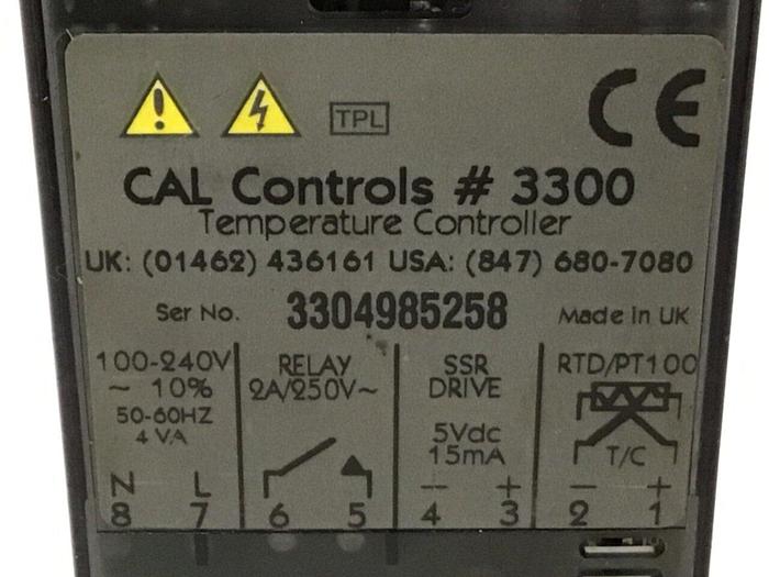 Used CAL CONTROLS Temperature Control CAL 3300 #135414