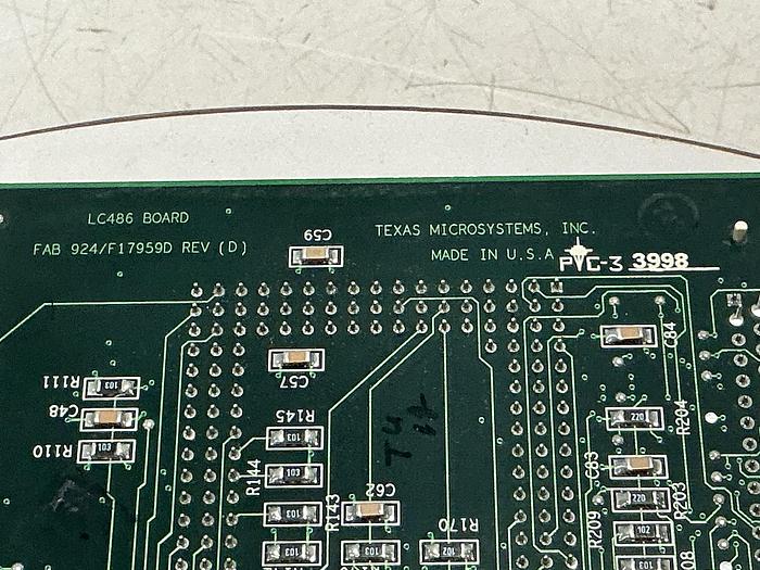 Used TEXAS MICROSYSTEM FAB 924/F17959D REV(D)