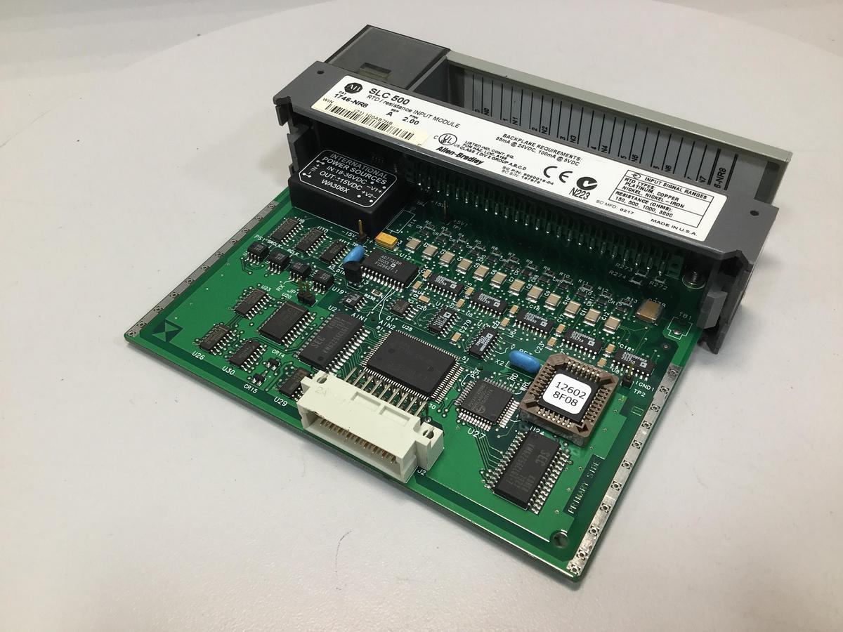 Used ALLEN BRADLEY SLC 500 Input Module 1746-NR8 USED 