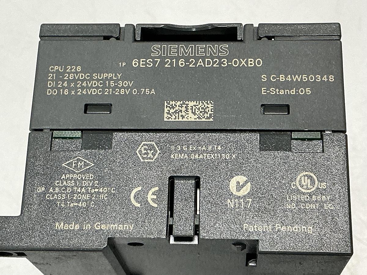 Used SIEMENS CPU 226 DC/DC/DC