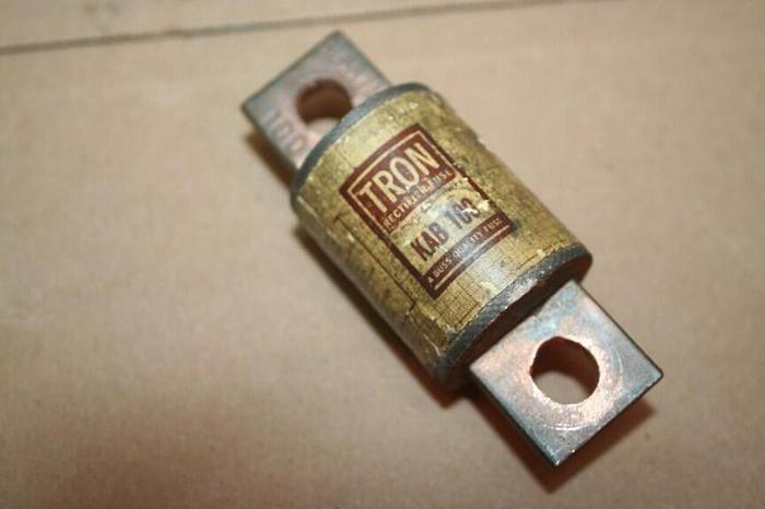 Used TRON 100 Amp Rectifier Fuse KAB-100 #20866