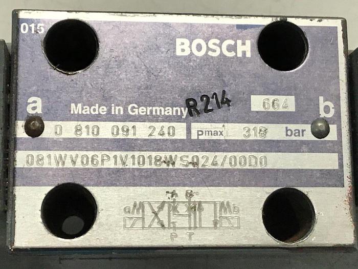 Used BOSCH Valve 0 810 091 240 Used