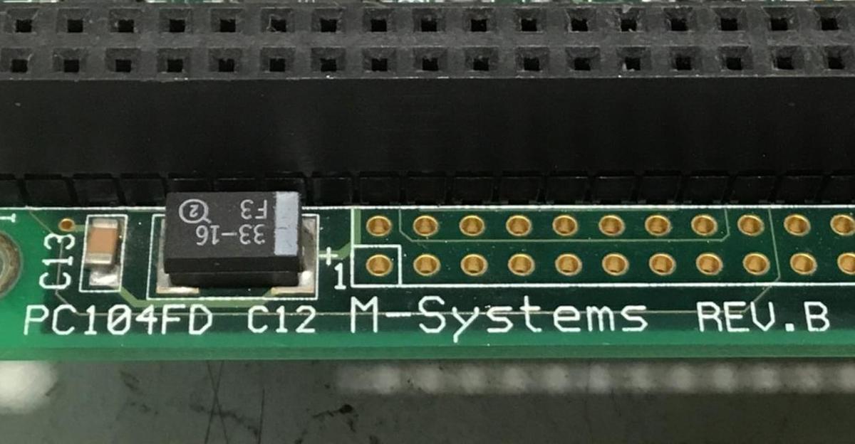 Used M SYSTEM TECH Flash Disk Memory Board PC104FD USED