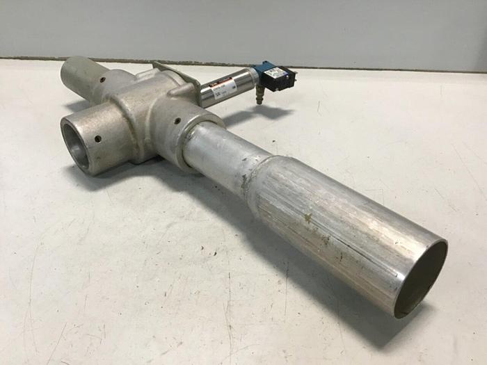 Used METAL FABRICATOR TEE Valve 405516 USED