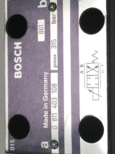 Used BOSCH Valve 0 811 403 108 #105610