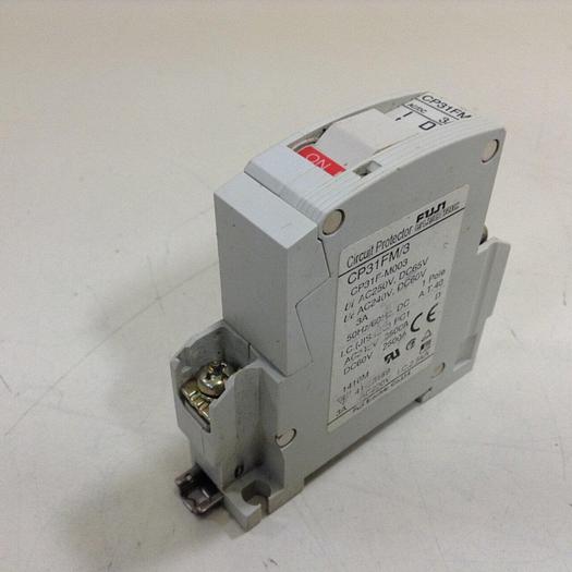 Used FUJI ELECTRIC Circuit Protector CP31FM/3 #84023