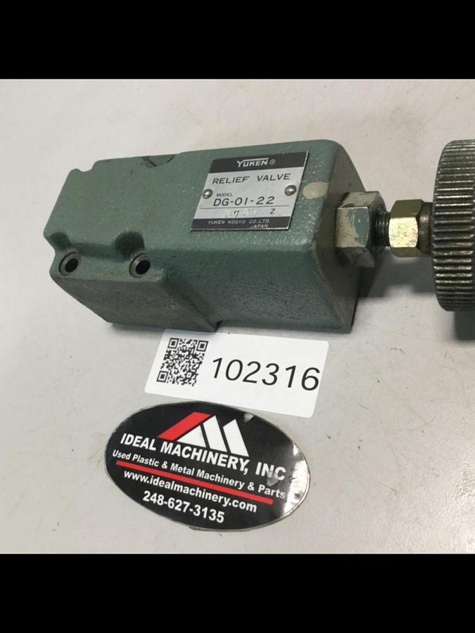 Used YUKEN Relief Valve DG-01-22 USED