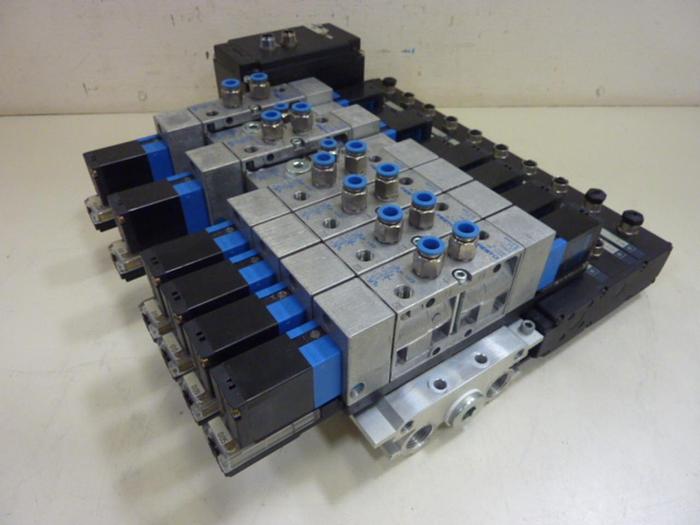 Used FESTO Control Block / Valve Terminal IFB8-02 #61263