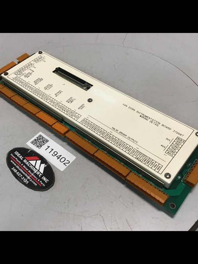 Used VAN DORN Instrumentation Board 370087 #119402