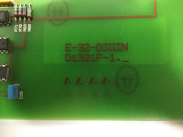 Used KEBA Input Module E-32-DIGIN D1321F-1 Used