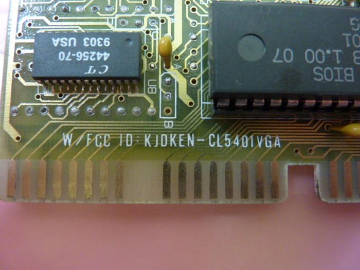 Used GOLD STAR Circuit Board KJDKEN-CL5401VGA #43790