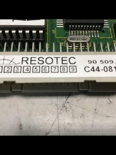 Used RESOTEC PC Board 90509.00 #144043