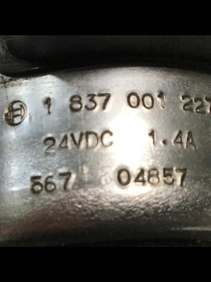 Used BOSCH Valve 9 810 234 028 #116362