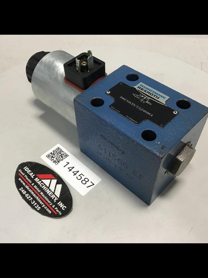 Used REXROTH Valve 3WE10A33/CG24N9K4 Used #144587