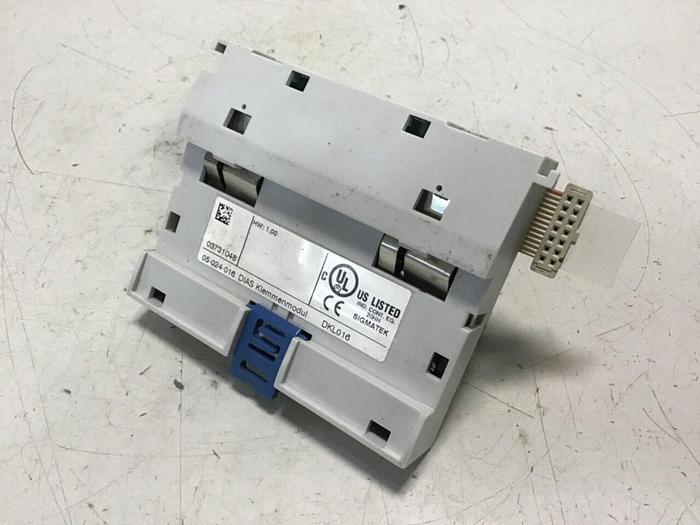 Used SIGMATEK Base Module DKL016 05-024-016 #140188