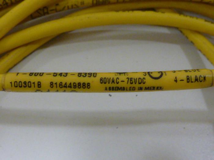 Used BALLUFF Cable Connector C49ANE00VY050M #58121