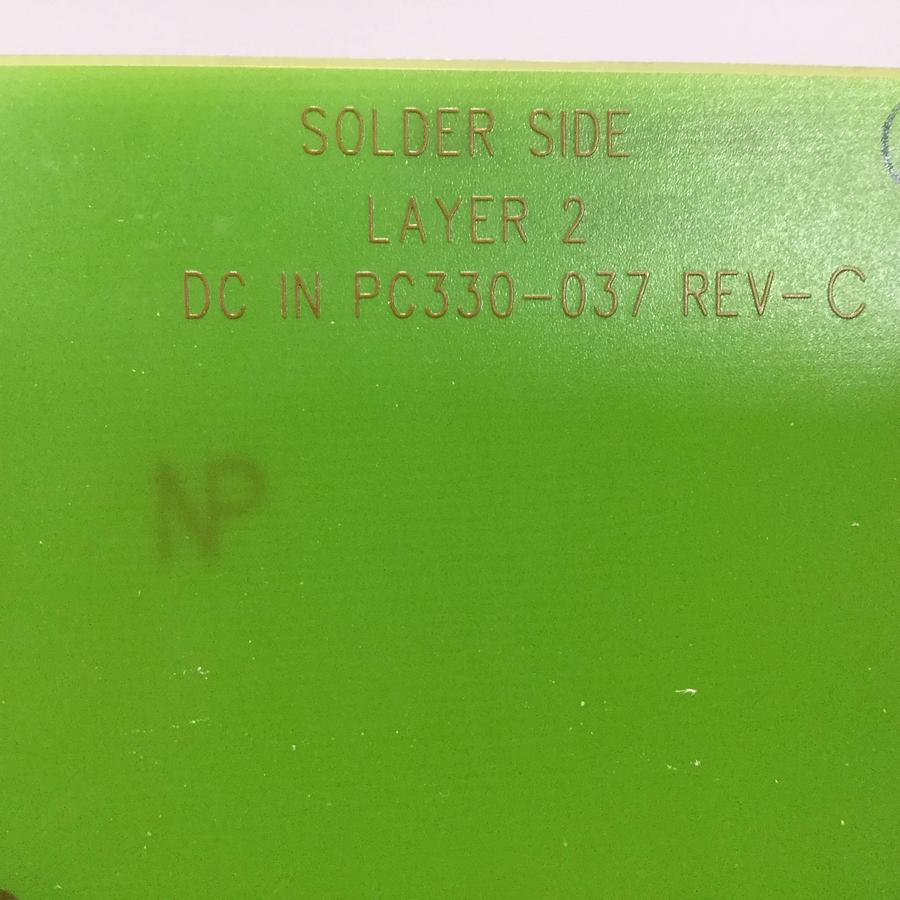 Used VAN DORN PC330-037 DC Input Board 330037 USED #93170