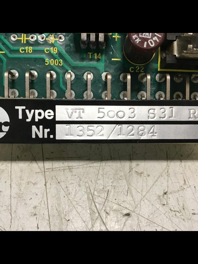 Used REXROTH Proportional Amplifier VT5003 S31 R5 USED