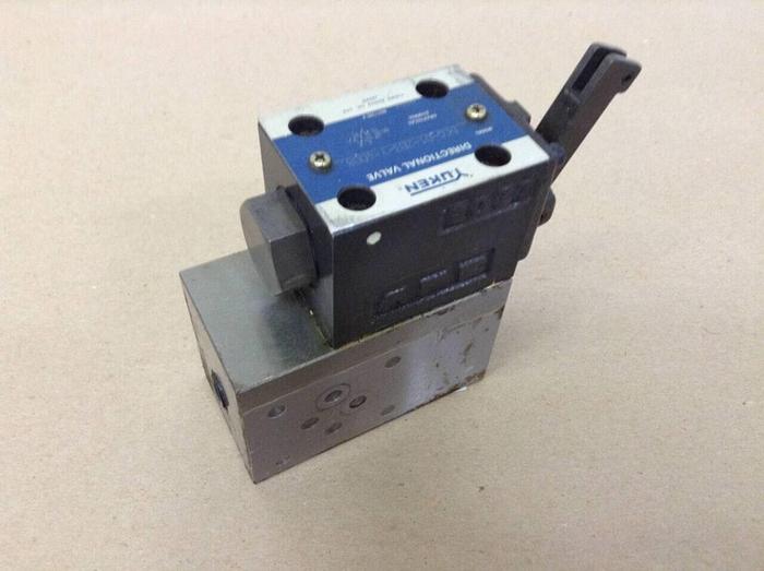 Used YUKEN Directional Valve DCG-01-2B3-Y-4008 #71037