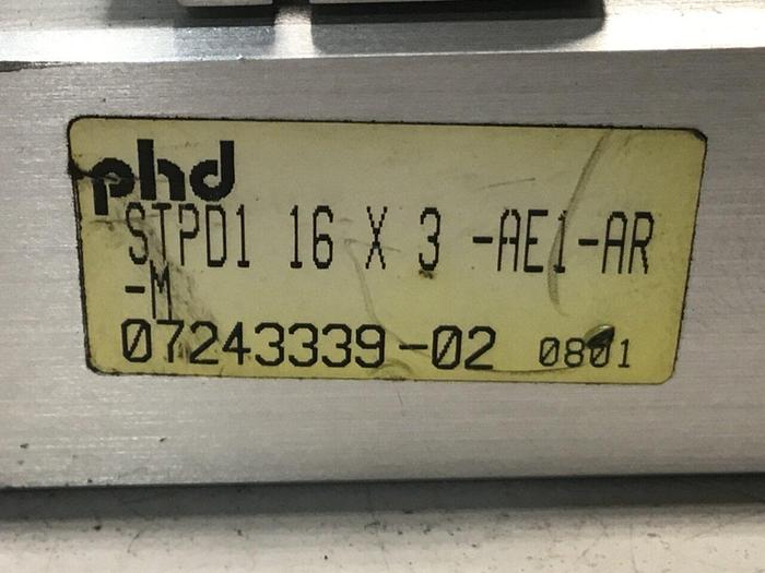 Used PHD INC Sliding Manifold Block STPD1 16X3-AE1-AR-M #127501