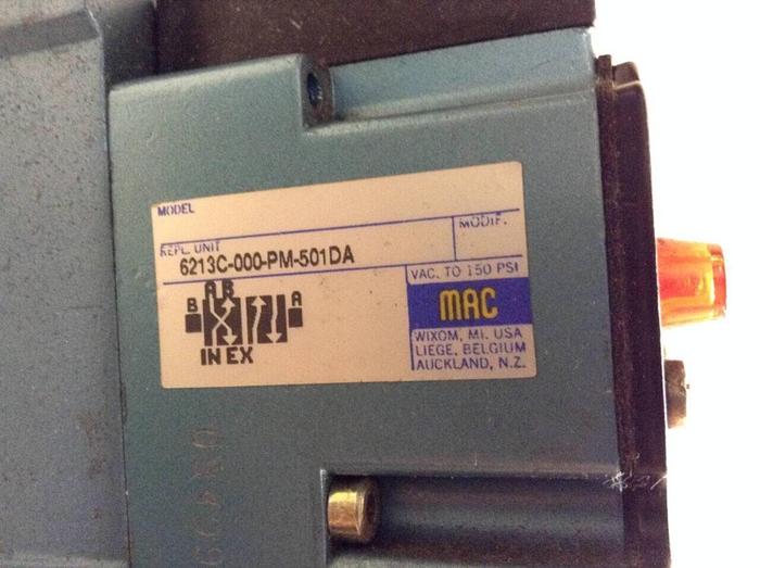 Used MAC Pneumatic Manifold Valve PR62A-11FA #70456