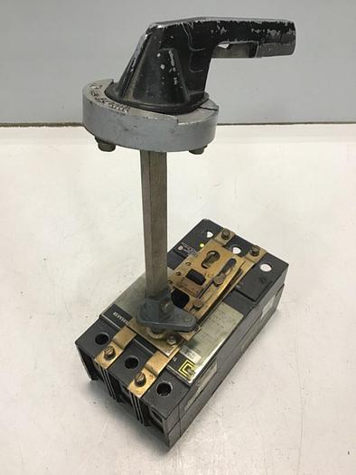 Used SQUARE D 125 Amp Breaker KAL36125 & SWITCH #140990