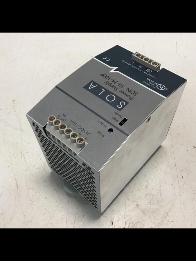 Used SOLA Power Supply SDN10-24-100P Used