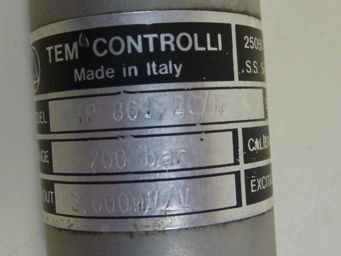 Used TEM CONTROLLI Sensor TP 861/2C/H Used