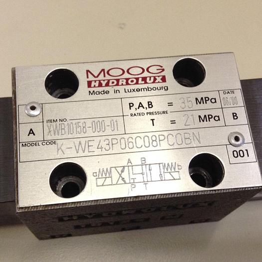 Used MOOG Valve KWE43P06C08PC0BN Used
