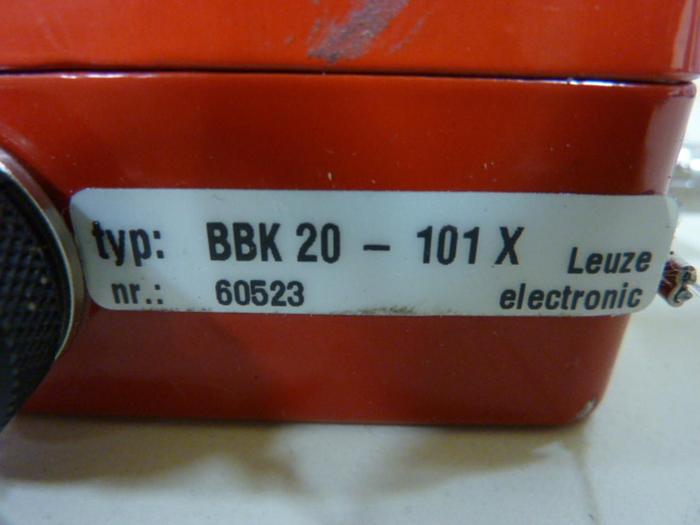 Used LEUZE Electrical Enclosure BBK20-101X #52090