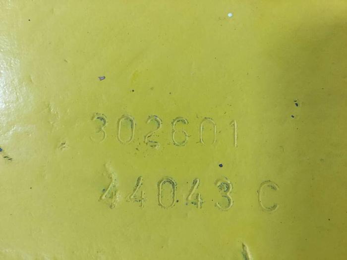 Used VAN DORN Rear Platen 302601-D Used