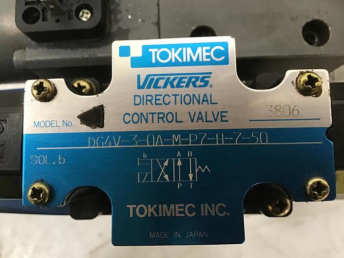 Used TOKIMEC Pump U-P70V7-P16V-L-068-M2 Used #144776