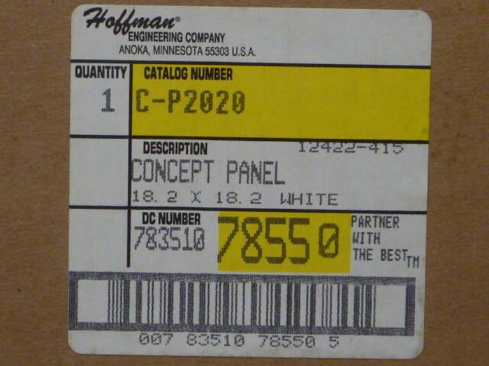 HOFFMAN Concept Panel C-P2020 #31127