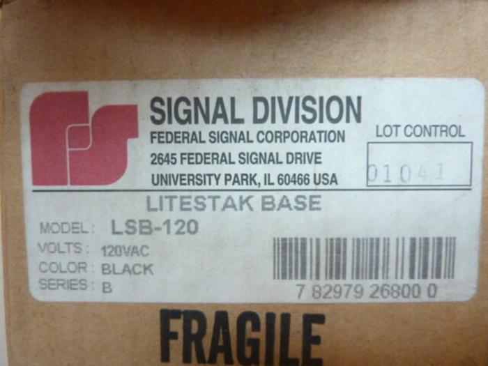 SIGNAL CRAFTERS Litestak Base LSB-120 #38862