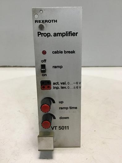 Used REXROTH Proportional Amplifier Board VT5011 S31 R1 #134849