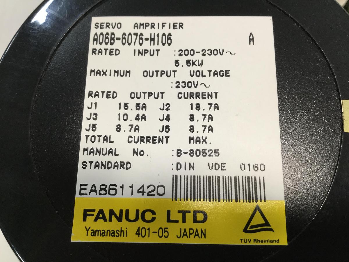 Used FANUC Servo Amplifier Board A20B-1006-0110/03A #108931