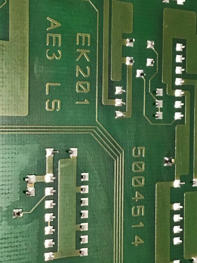 Used KRAUSS MAFFEI Circuit Board 5089160 EK 201 #120248