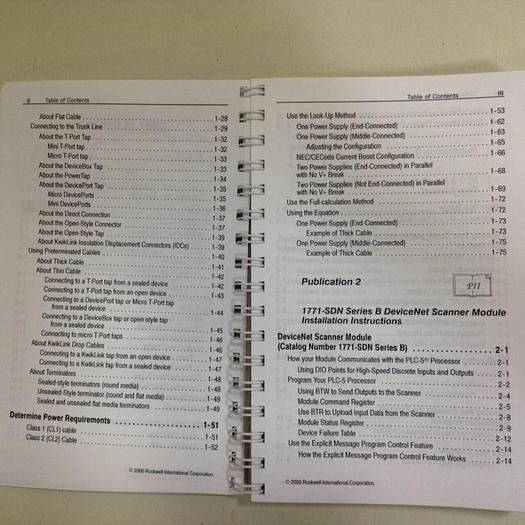 Used ROCKWELL Documentation Reference Guide ABT-N100-DRG70 #70756