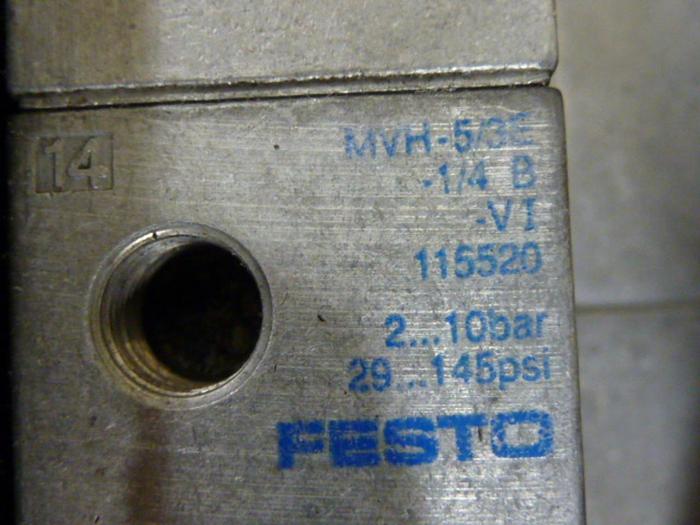 Used FESTO Control Block / Valve Terminal IFB8-02 #52811