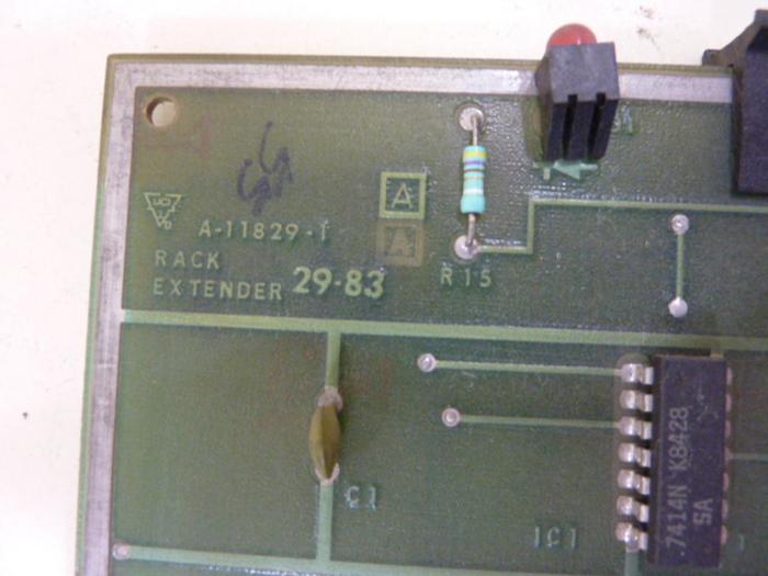 Used BARBER COLMAN Rack Extender Circuit Board A-11829-1 #53818