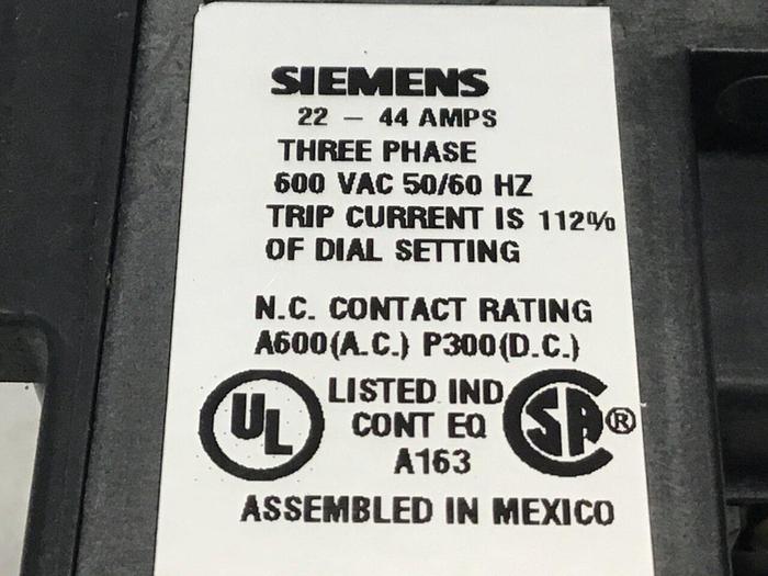 Used SIEMENS Relay 958L109441U Used