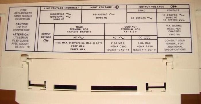 Used ALLEN BRADLEY Expansion Module 1745-E151 SER B #21212