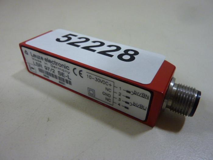 Used LEUZE Sensor LSR 97/2 SE-L #52228
