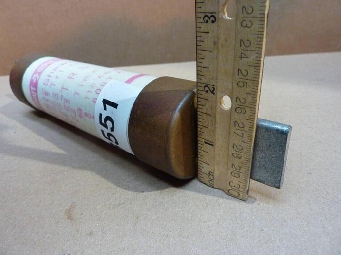 Used GOULD / SHAWMUT 110 Amp Fuse TRS110R #38551
