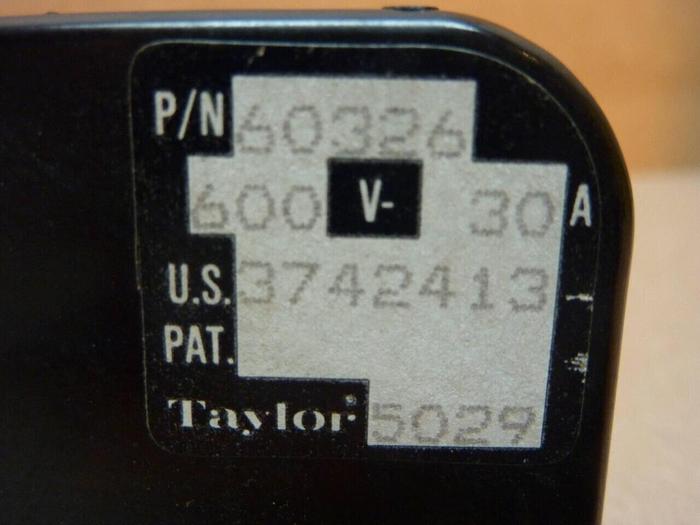 Used GOULD 30 Amp Fuse Holder 60326 #38243