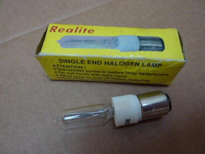 REALITE Single End Halogen Lamp BA15D #26773