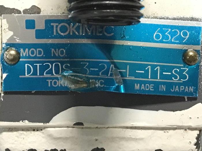 Used TOKIMEC Valve DT20S-3-2A-L-11-S3 #122104