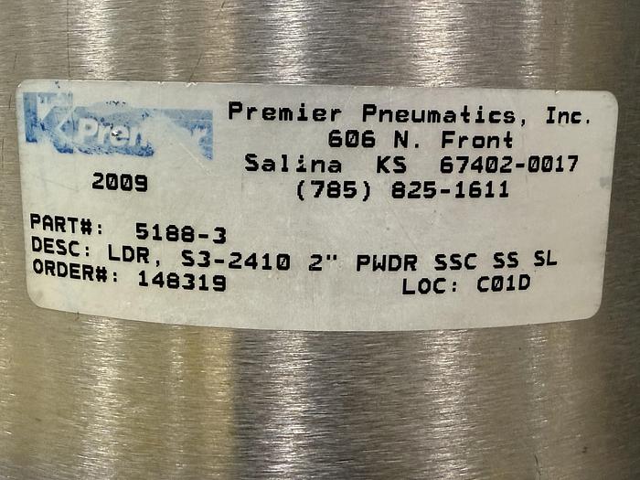 Used PREMIER PNEUMATICS 5188-3